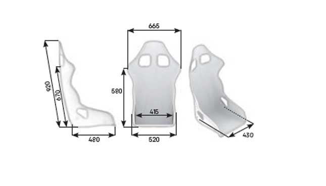 OMP Seat WRC R - XL FIA 8855-1999
