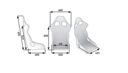 OMP Seat WRC R - XL FIA 8855-1999