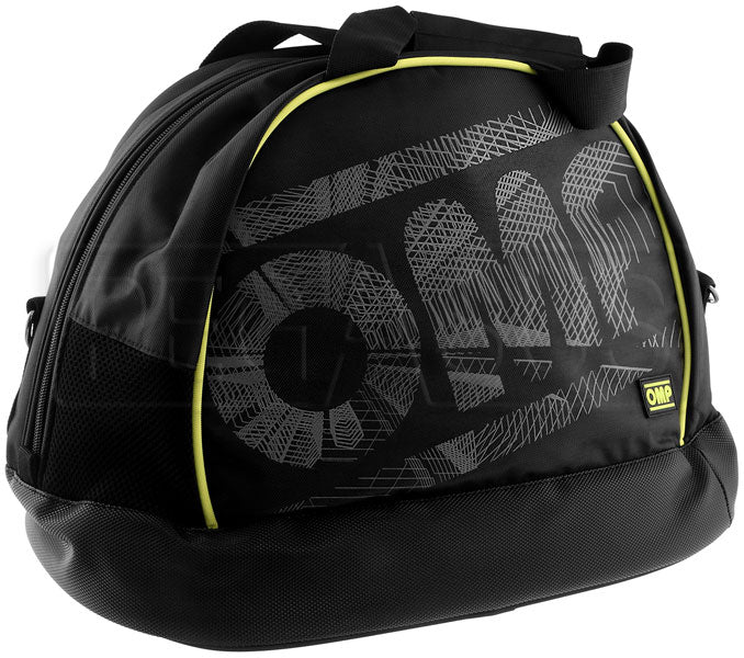 OMP Helmet and Hans carry bag