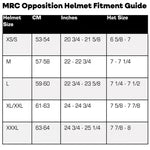 MRC Opposition Half Helmet with Rail Mounted Headset - DOT