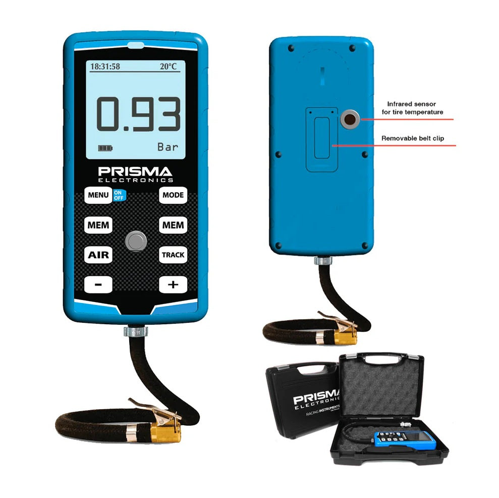 Prisma HPM5 Digital Tire Pressure Gauge with Infrared Pyrometer