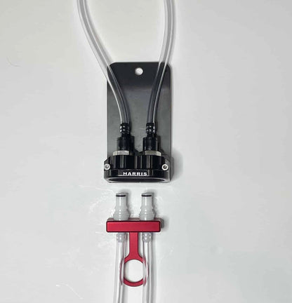 Porsche seat bracket for pull ring system