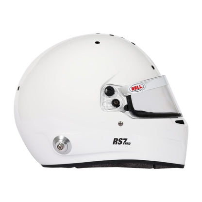 Bell RS7 Pro Helmet - Matt Black/White FIA8859-2024