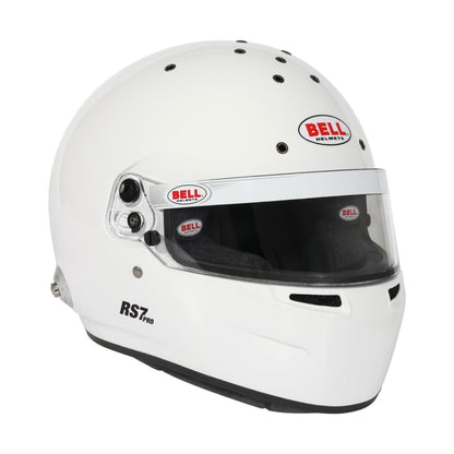 Bell RS7 Pro Helmet - Matt Black/White FIA8859-2024