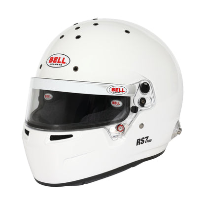 Bell RS7 Pro Helmet - Matt Black/White FIA8859-2024