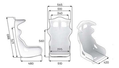 OMP Seat RS PT FIA 8855-1999