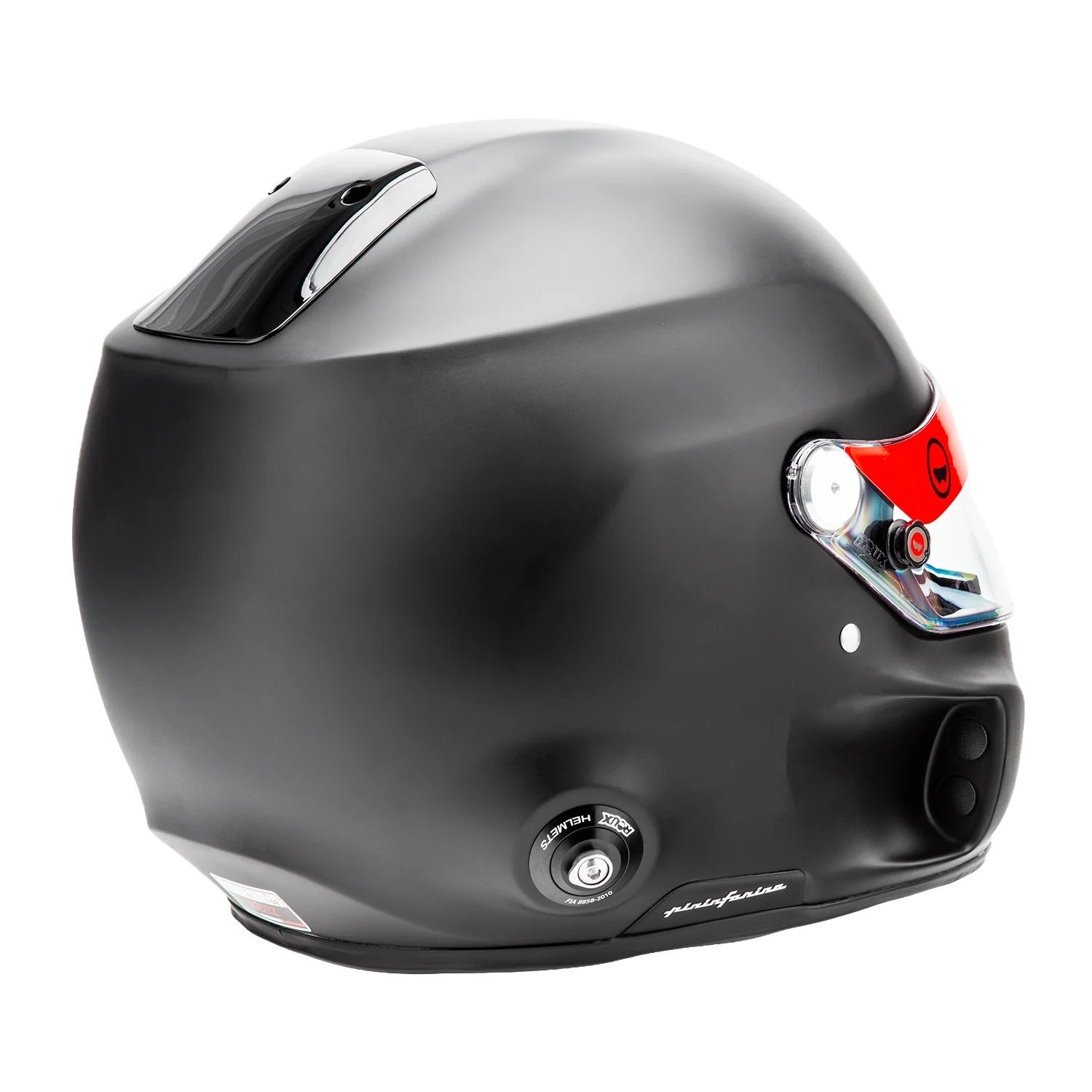 Roux by Pininfarina R1-N 2025 SA2025 Fiberglass Helmet & Stand 21 Club 1 HANS Bundle