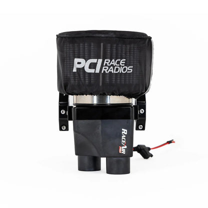 PCI RaceAir Pro helmet air blower with 2 inch mount and fitted bracket