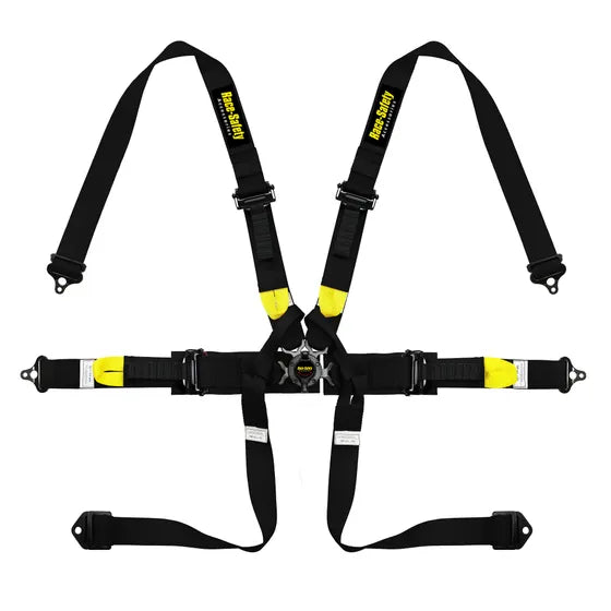 Race Safety Accessories ProLite 6 Point Single Seater Harness seat belt