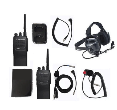 Entry Level Analog Motorola Motorsport Radio System with Race Radio™