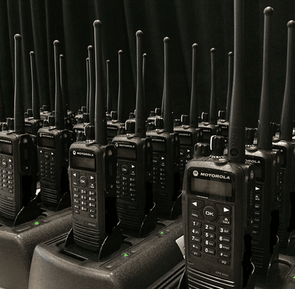 Motorola Rental Radios Harris Race Radios