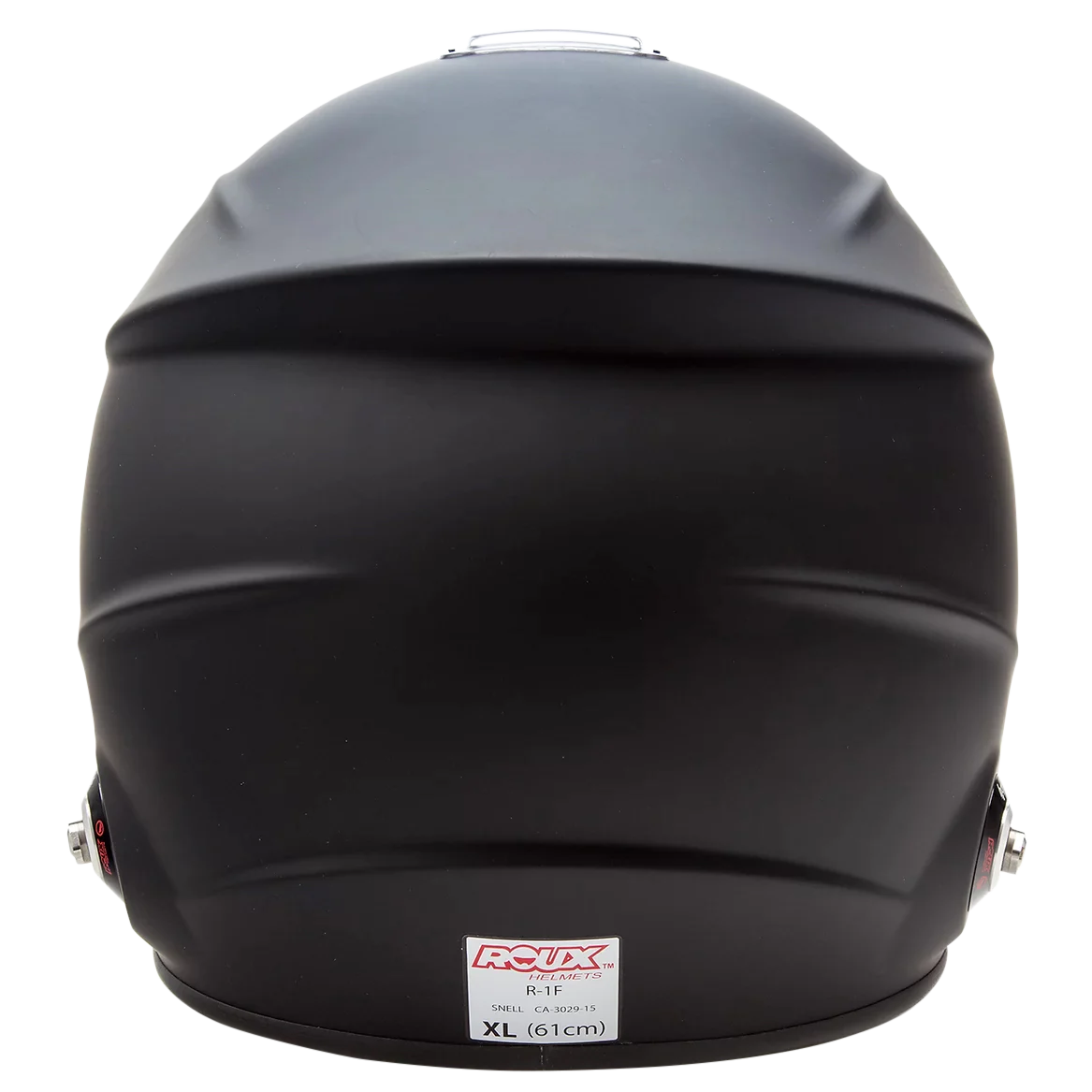 Back view of fiberglass r-1 helmet 6