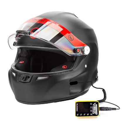 Roux helmet with nitro bee