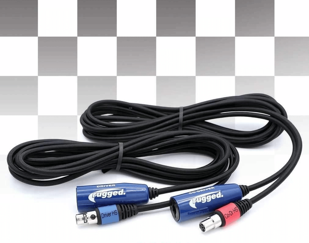 HRR: OFFROAD 12' RACE SERIES Cable to Intercom Driver and Co-Driver
