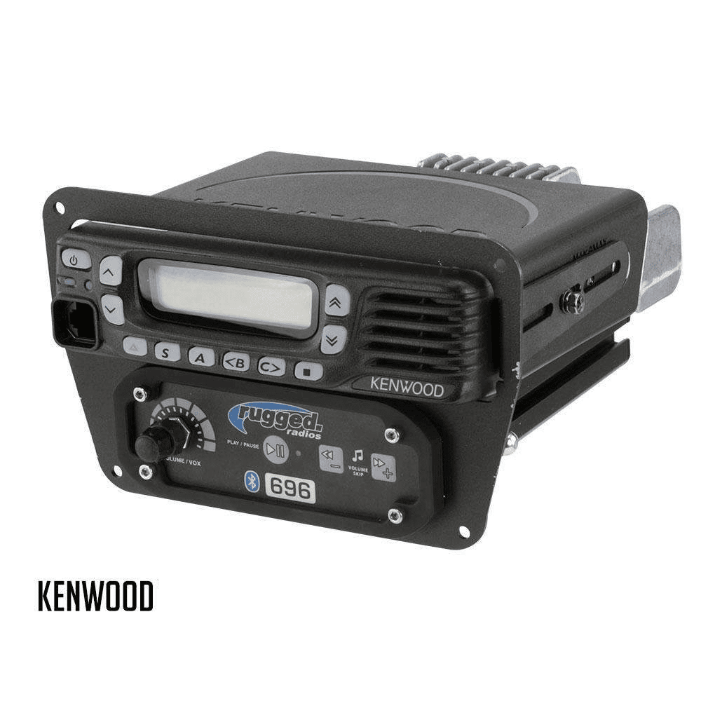 Rugged Intercom mount for Kenwood radio