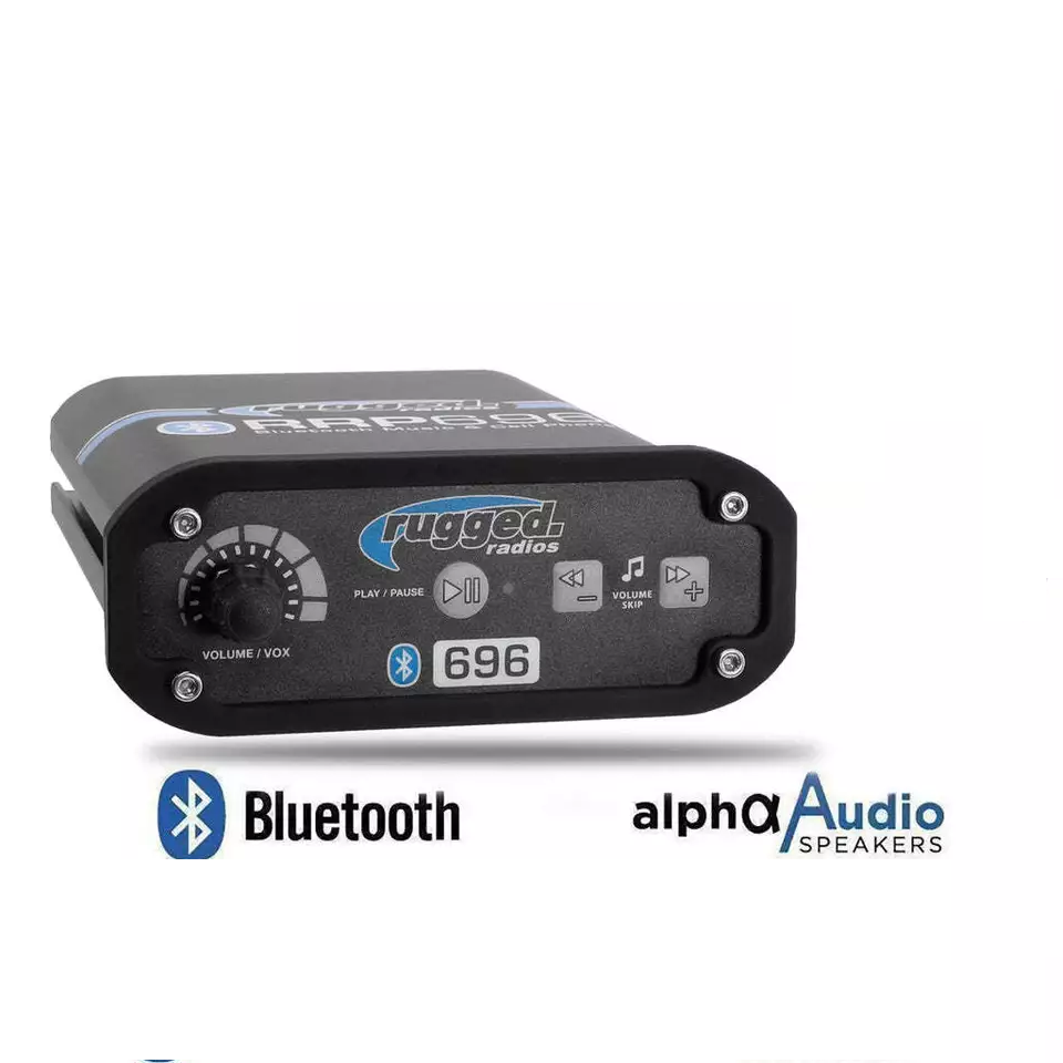 HRR: Rugged Radios 696 Plus Intercom Helmet Kit