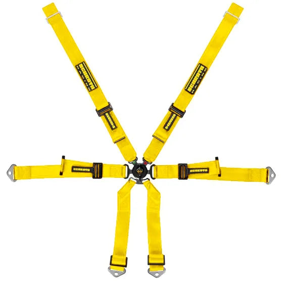 Yellow Porche Racing Harness