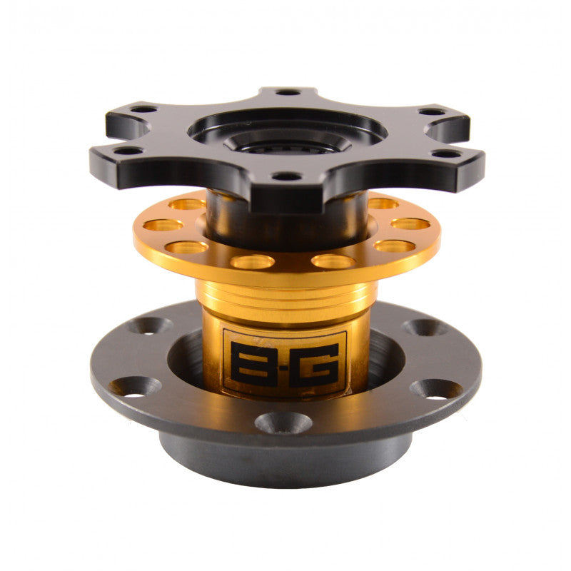 B-G Racing - Steering Wheel Quick Release - bolt-On - 6 Point