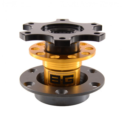 B-G Racing - Steering Wheel Quick Release - bolt-On - 6 Point