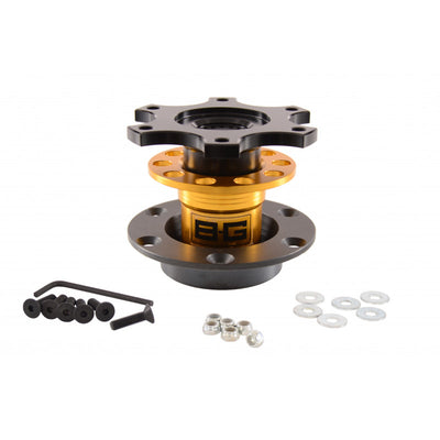 B-G Racing - Steering Wheel Quick Release - bolt-On - 6 Point