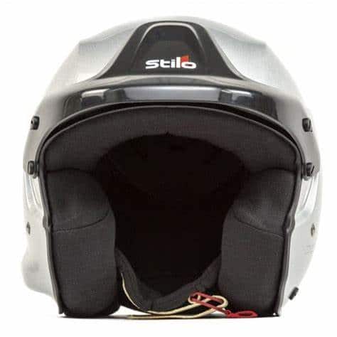 stilo trophy jet open face helmet combo hans