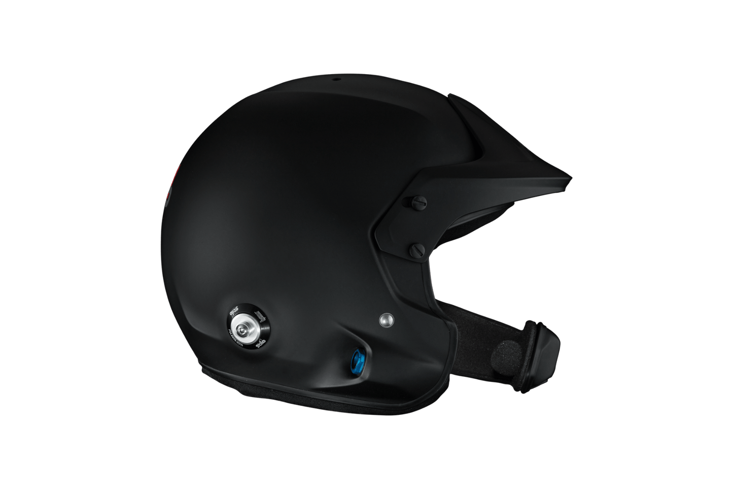 black wrc composite black helmet racing circuit