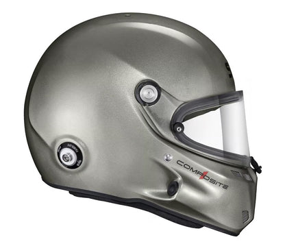 Stilo ST6 F Composite helmet — side profile, Gunmetal Gray