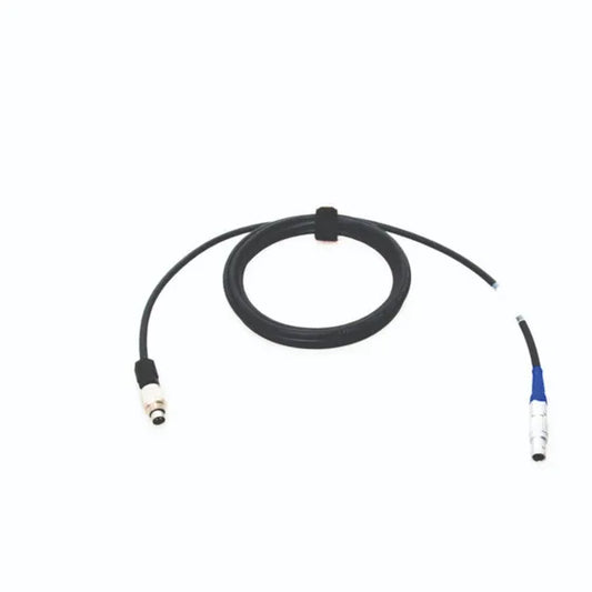 Close-up of Racelogic RLCAB145 AiM 5-pin CAN cable connectors for VBOX Video HD2