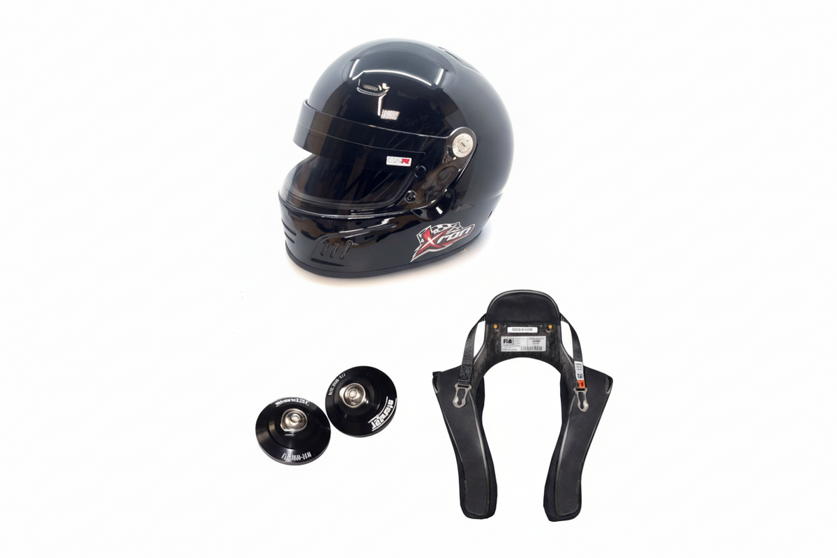 XRON SA2025 Helmet & Stand21 Club 1 HANS/FHR Package