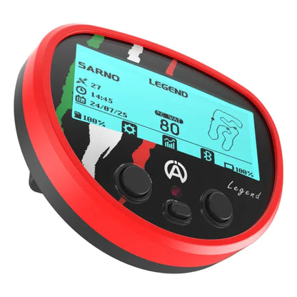 Alfano Legend GPS lap timer — side view
