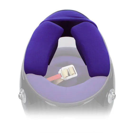 Bell helmet interior lining and cheek pads in Purple – HP7 / HP77 / RS7 Carbon replacement kit