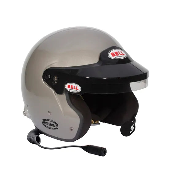 Bell Mag Rally Helmet with zero noise comms