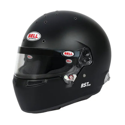 Bell RS7 Pro Helmet - Matt Black/White FIA8859-2024