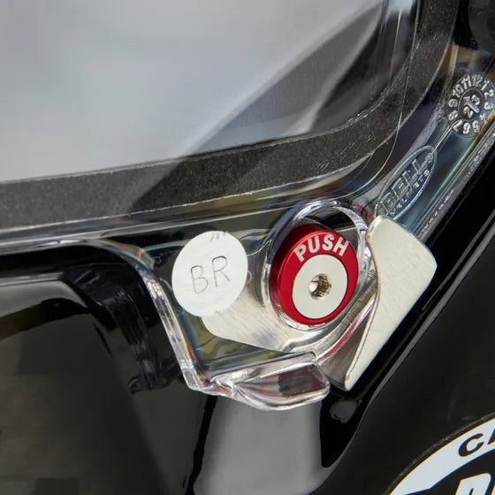 Bell SmartLock visor locking mechanism for Bell 7 series helmets with SE07 visor hardware