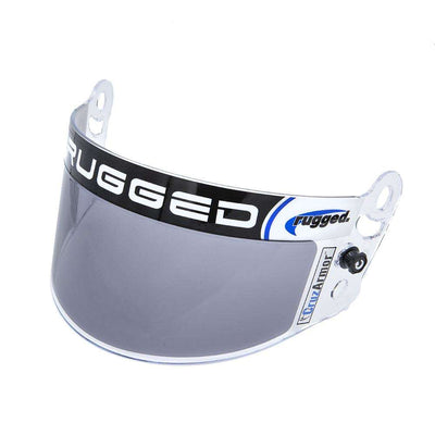 CruzArmor Pyrotect Clear Helmet Shield with Tinted Tear Offs