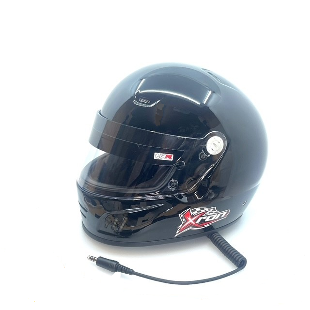 XRON Motorsport Helmet with communications (SA2025)