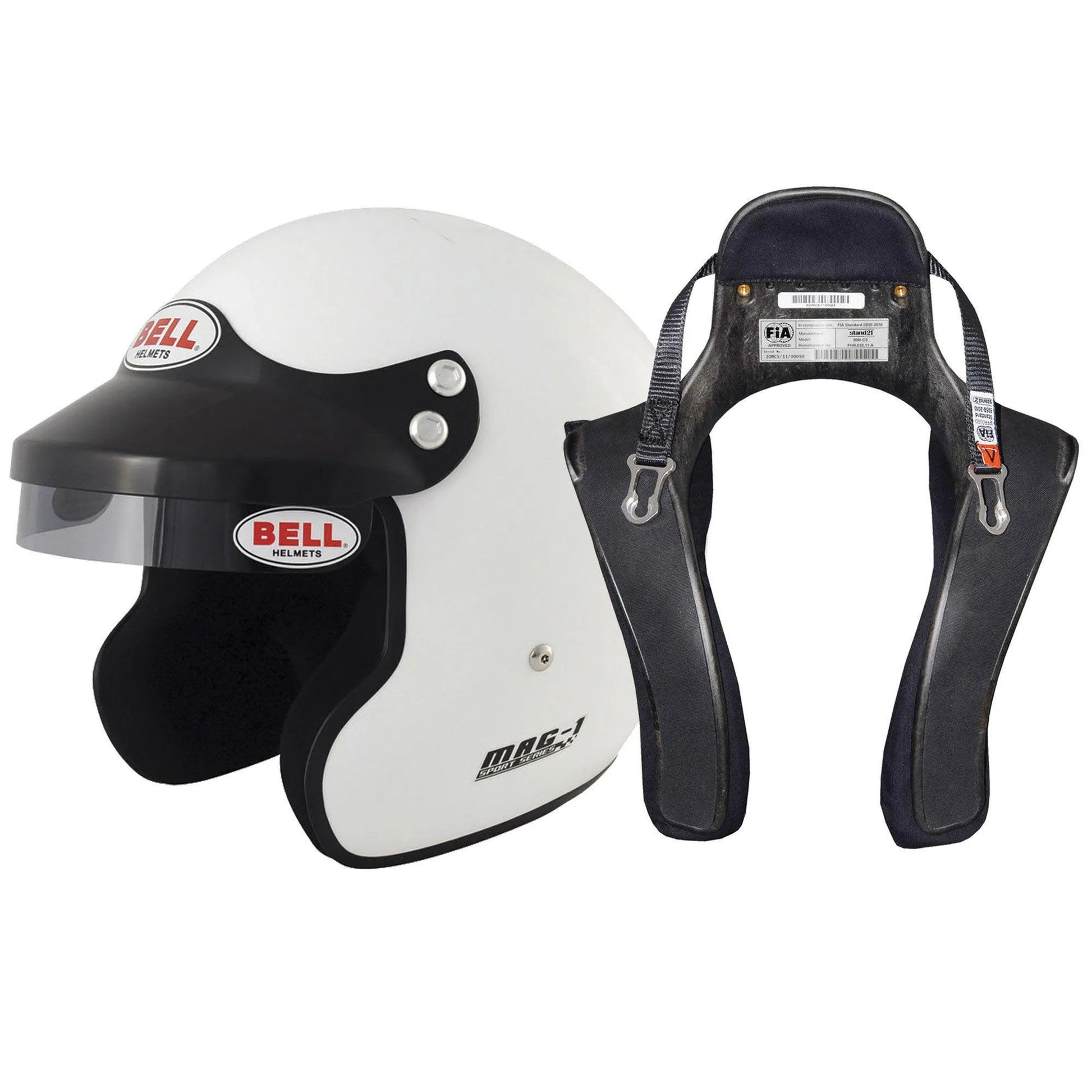 bell half face helmet price Bell Sport Mag Helmet & Stand21 Club Series FHR Device Package