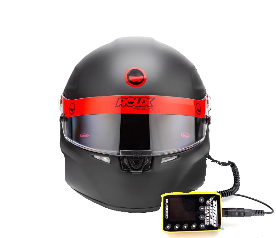 Speedway Helmet With Speakers & Oneway NZ Receiver Package
