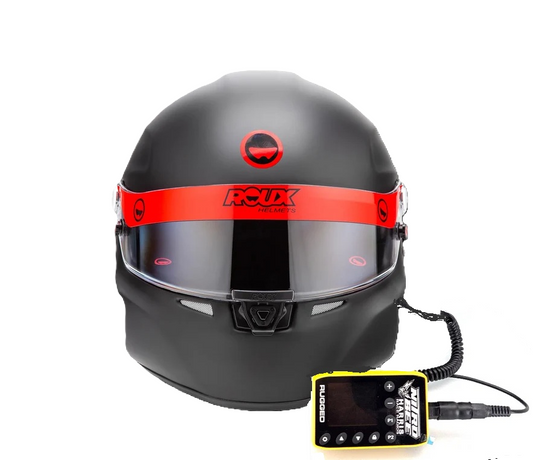 Speedway Helmet With Speakers & Oneway NZ Receiver Package
