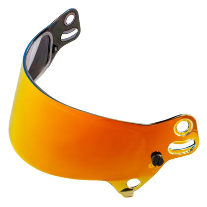 Red orange visor