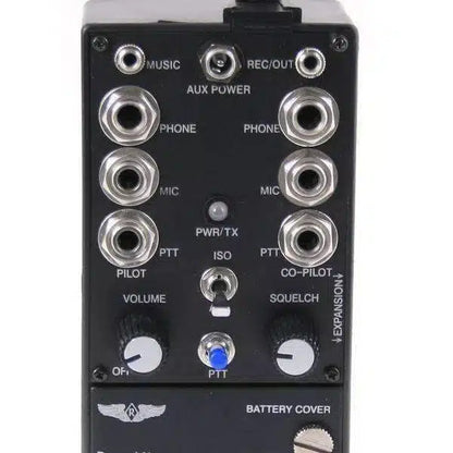 Rugged aviation pilot intercom