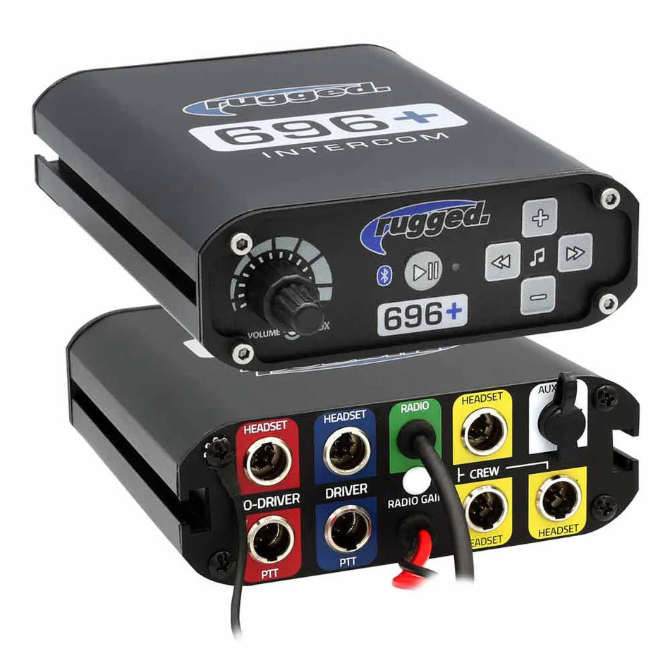 Rugged Radios 696 Plus Intercom Helmet Kit