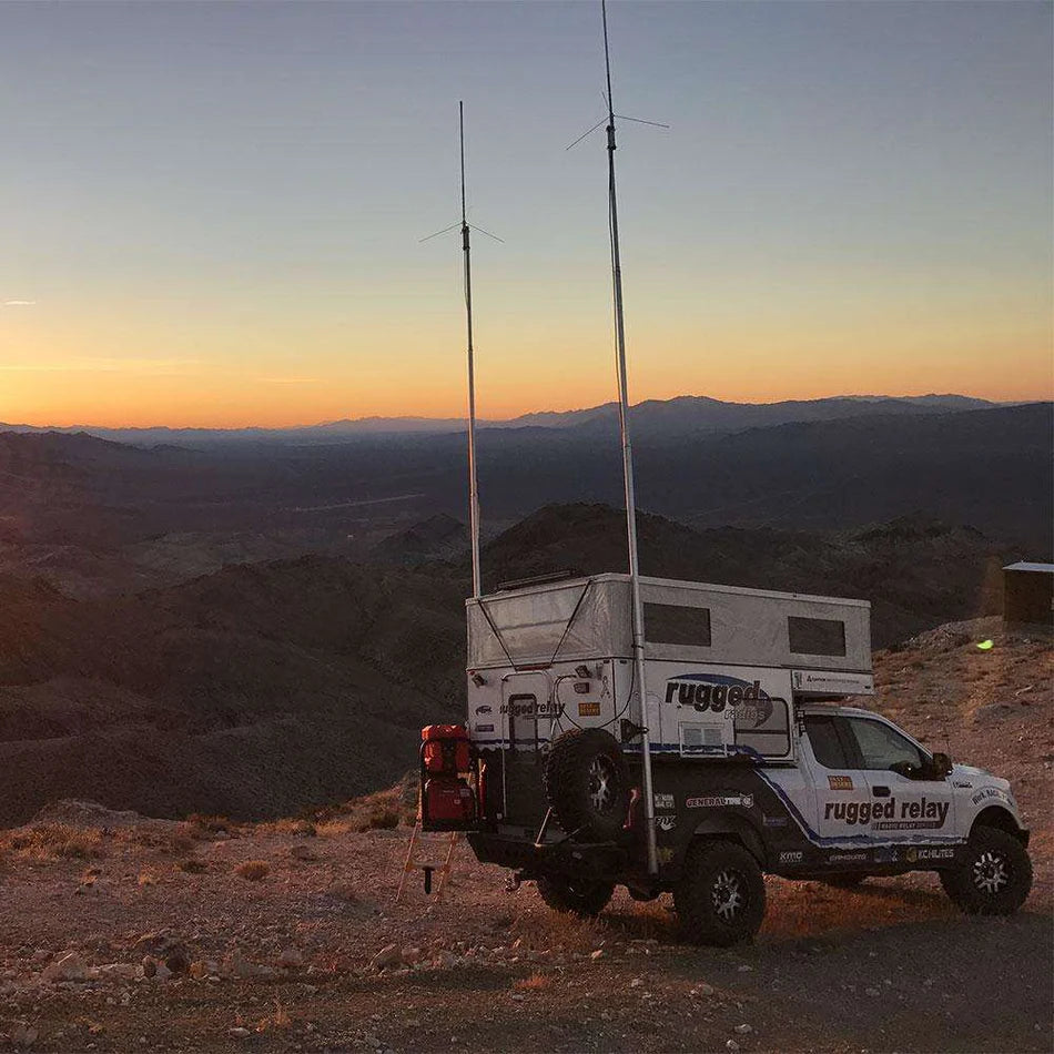 Telescoping Antenna Mast 6 Meter Silver