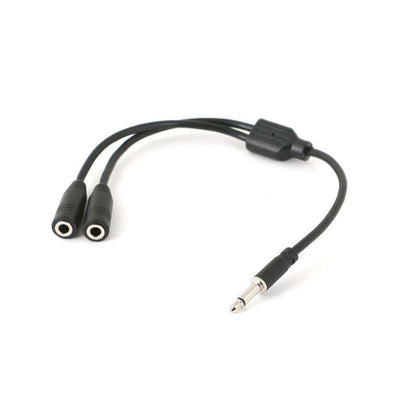 3.5mm Mono Plug Y-Splitter