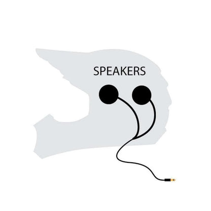 MX Helmet speakers 3.5mm