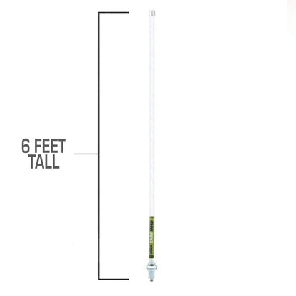 Base Camp - Base Station CB Tuned Fiberglass Antenna