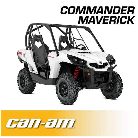 Rugged Radios Can-Am Commander complete communication kit with dash mount intercom and UHF CB radio