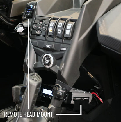 Can-Am Maverick X3 intercom and radio kit — vehicle-specific installation