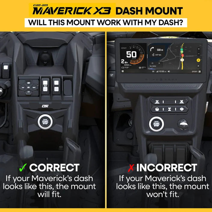 Rugged Radios intercom and RDM-DB UHF CB radio kit fitted in Can-Am Maverick X3