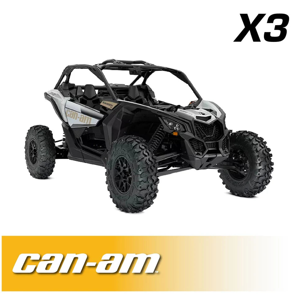 Can-Am Maverick X3 Complete Communication Kit with Bluetooth Intercom and 2-Way Radio